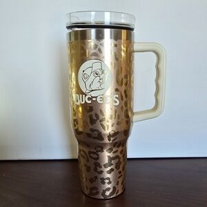 Bucees Leopard Gold 40 Tumbler